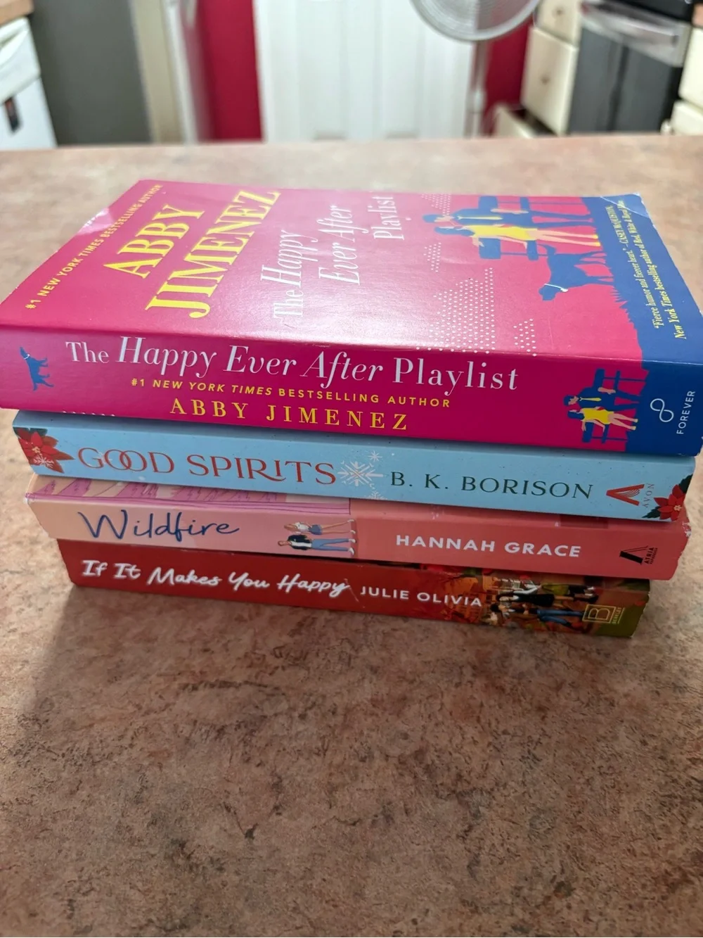 If It Makes You Happy, Wildfire, Good Spirits, Happy Ever After Playlist books